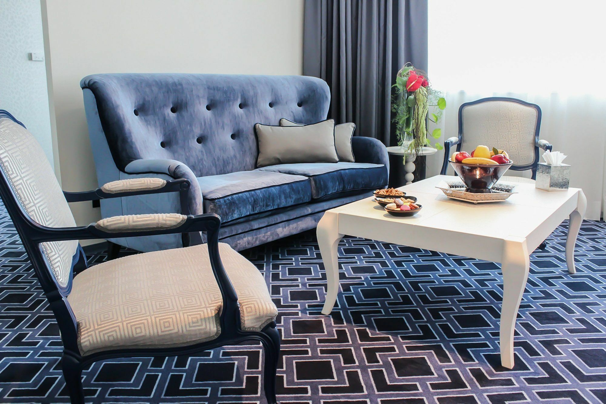 Grand Mogador City Center Casablanca Exterior foto A suite at the hotel